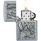 Zippo 2022 Zippo Dragon Emblem Street Chrome ZIP-49296 - alternate 2